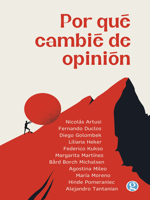 Title details for Por qué cambié de opinión by Nicolás Artusi - Available